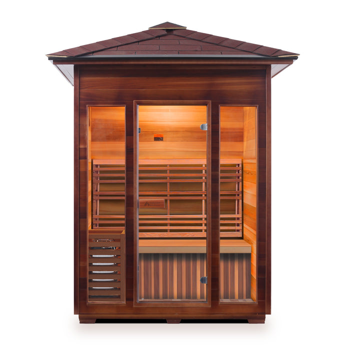 Enlighten SunRise 3 - Dry Traditional Sauna