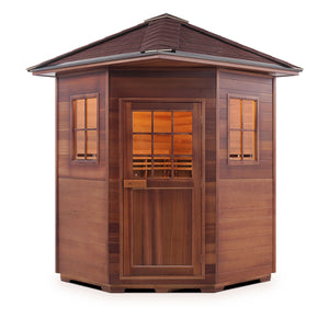 Enlighten MoonLight 4 Corner - Dry Traditional Sauna